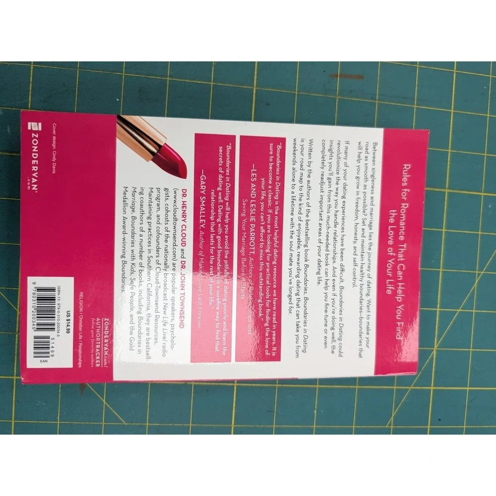 Boundaries in Dating by Dr. Henry Cloud & Dr. John Townsend Paperback Book